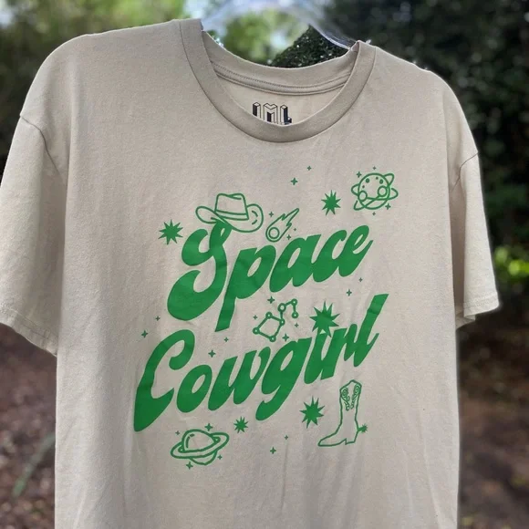 Space Cowgirl Graphic T-Shirt - Picture 2 of 5